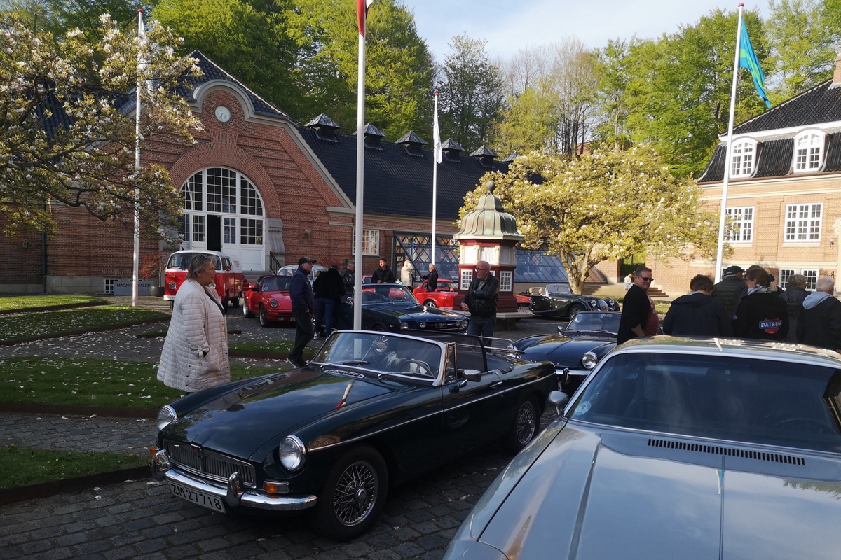 6. maj 2023 MG-tur Veteranmotor Cafeen