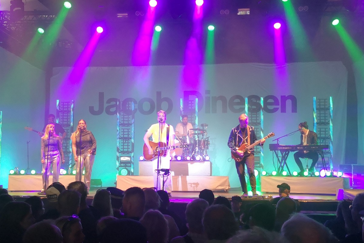 Jacob Dinesen gav en flot koncert